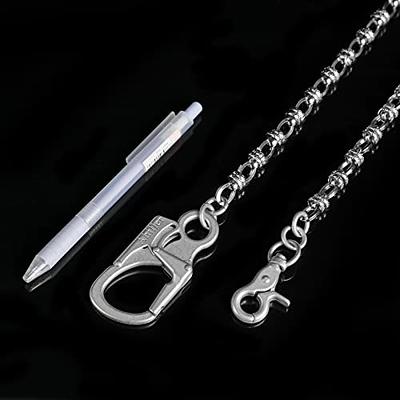 Mens Accessories Belt Keychain Hook Biker Wallet Chain,Key Organizer H –  Metal Field Shop