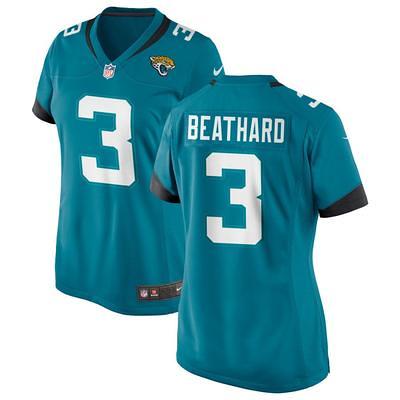 Men's Nike Teal Jacksonville Jaguars Alternate Custom Game Jersey