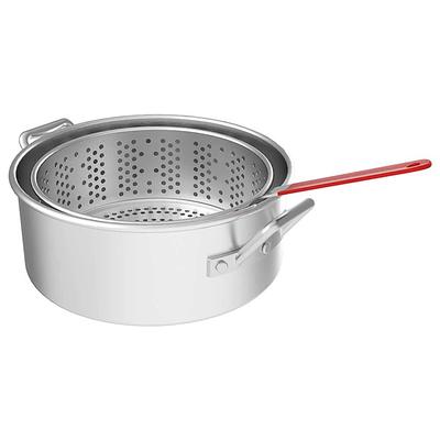 Choice 26 Qt. Aluminum Sauce Pot with Cover