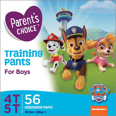 Parent's Choice PAW Patrol 4T-5T Training Pants Girls 17 Count
