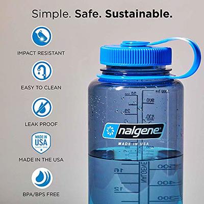 Nalgene Kids Grip-N-Gulp Water Bottles Leak Proof Sippy Cup Durable BPA and  BPS Free Dishwasher Safe Reusable and Sustainable 12 Ounces Pink with Cover