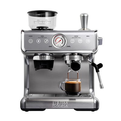 Ultima Cosa New Presto Bollente Semi-Automatic Espresso Machine - Silver -  2 Litre Water Tank - Yahoo Shopping