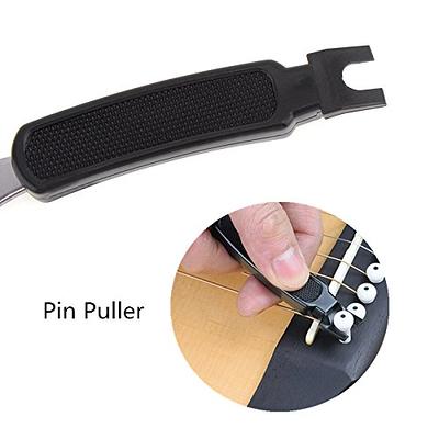 3 in 1 Guitar Tuning Tool String Cutter Pin Puller String Winder Clamp  Remover