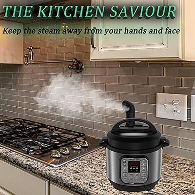 Steam Release Diverter for Instant Pot, Pressure Cooker Accessories -  Silicone Steam Diverter Kitchen Cupboards/Cabinets Savior (DUO/Smart)