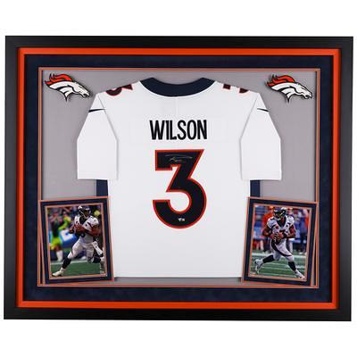 Men's Nike Russell Wilson Orange Denver Broncos Vapor Elite Jersey