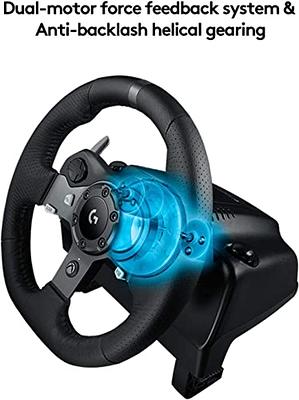 Logitech G920 Driving Force Racing Wheel + Floor Pedals + Driving Force  Shifter + A20 Wireless Gaming Headset Bundle - Xbox X|S/Xbox One/PC