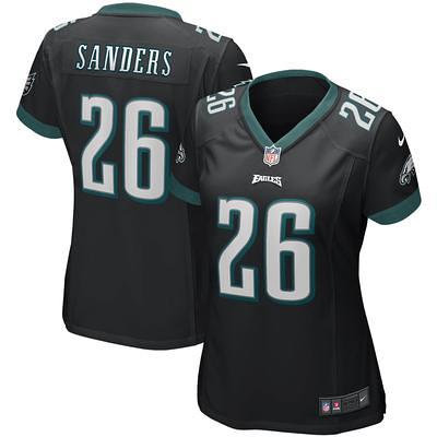 Women's Nike Philadelphia Eagles Miles Sanders White Jersey - Game