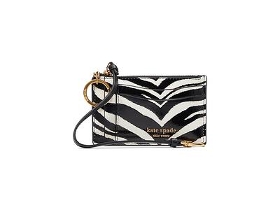 Kate Spade New York Morgan Zebra Print Coin Card Case Wristlet (Black  Multi) Handbags - Yahoo Shopping