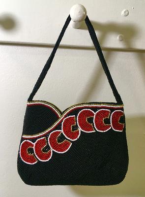 1950’s Walborg beaded purse - vintage beaded purse - vintage walborg purse  - walborg clutch