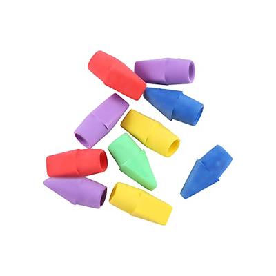  500 Pack Pencil Eraser Caps, Latex Free Pencil Pencil Eraser  Toppers, Arrowhead Caps Erasers School Erasers for Kids, School Supplies  for Teachers, Assorted Color : Office Products