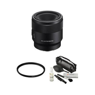 Sony FE 50mm f/2.8 Macro Lens with Lens Care Kit SEL50M28 - Yahoo