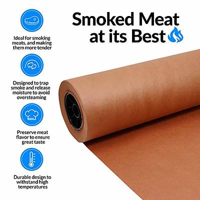 Made in USA, Bulk Value 18 in x 350 ft (4200 in) Reli. Brown Butcher Paper  Roll, Food Grade Kraft Paper for BBQ, Butcher Paper for Smoking Meat