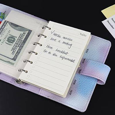 A7 Transparent Binder Notebook Business Portable Organizer Journal