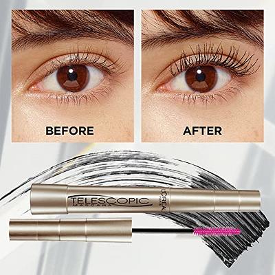 L'Oreal Paris Makeup Telescopic Original Lengthening, Lash Separating  Mascara with Dual Precision Brush, Waterproof, Black, 0.27 Fl Oz., 1 Count  - Yahoo Shopping