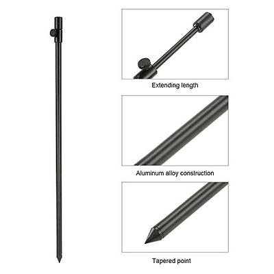 Bankstick,HUIOP 48-75cm Extending Aluminum Alloy Fishing Bankstick  Adjustable Carp Fishing Bank Stick Fishing Rod Pod Rest for Bite Alarm -  Yahoo Shopping