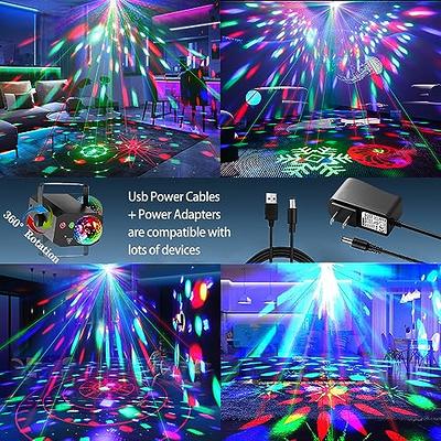  DJ Disco Stage Party Lights, Sound Activated Laser