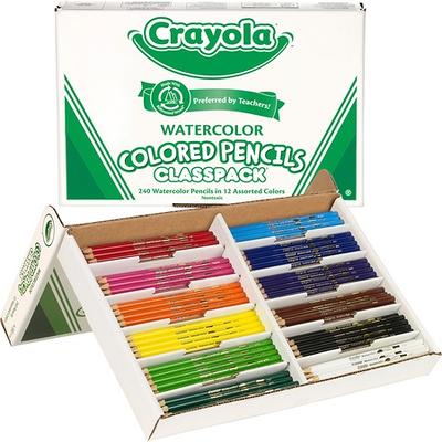 Crayola 68-4012 Colored Pencils, 12-Count, Pack of 2, Assorted Colors