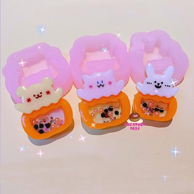 Resin Shaker Mold : Kawaii Cute Resin Silicone Mould , Resin Craft