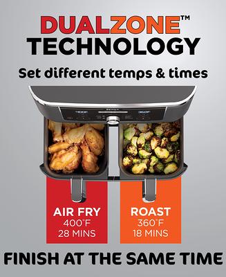 Ninja Foodi DZ401 6-in-1 10-qt. Xl 2-Basket Air Fryer with