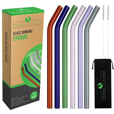 4 Bend Stainless Steel Straws Extra LONG fits 30 oz & 20 oz Yeti Tumbler  Rambler Cups - CocoStraw Brand Drinking Straw (4 Bend Straws) 