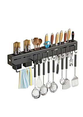 Kitchen Rack Spoon Board Storage Hook Removable - Temu