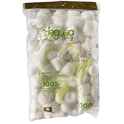 Cotton Balls for Facial Treatments, Nails and Make-Up Removal, Applying  Tonics & Cleansers, Multi-Purpose Soft Natural Cotton Balls (Large 100  Count) - Yahoo Shopping