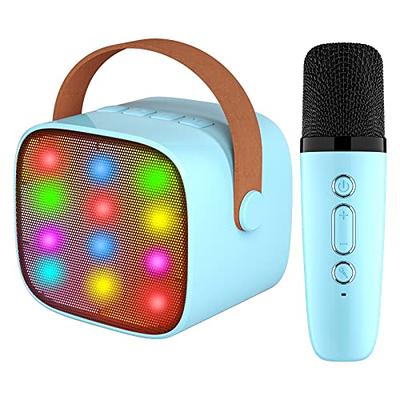 YLL Karaoke Machine for Kids, Portable Bluetooth Speaker with Wireless  Microphone for Kids, Toys Birthday Gifts for Boys 4, 5, 6, 7, 8, 9, 10  +Year Old (White) - Yahoo Shopping