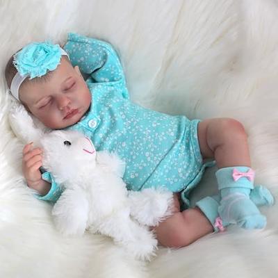 WOOROY Realistic Reborn Baby Dolls - 20 Inch Lifelike Newborn Baby