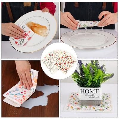 Disposable Dish Cloths Disposable Cleaning Towels Kitchen Roll Kitchen Cloth  Roll Reusable Cleaning Cloths Easy Cleaning Wipes Washable Kitchen Paper  Towels Dishcloth Wash Kitchen - Yahoo Shopping