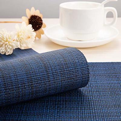 Woven PVC Placemats - Set of 8