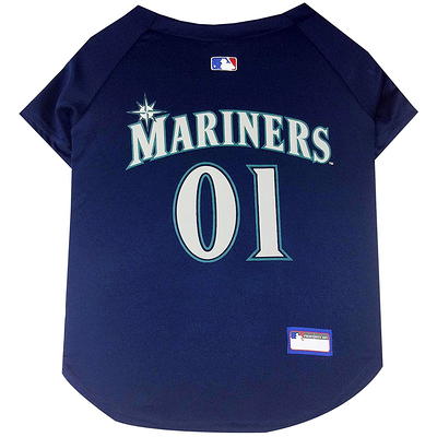 Pets First MLB Seattle Mariners Mesh Jersey for Dogs and Cats - Licensed  Soft Poly-Cotton Sports Jersey - XX-Large - Yahoo Shopping