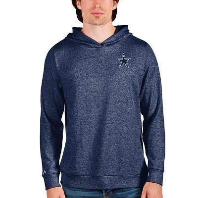 Men's Antigua Navy Dallas Cowboys Victory Pullover Hoodie