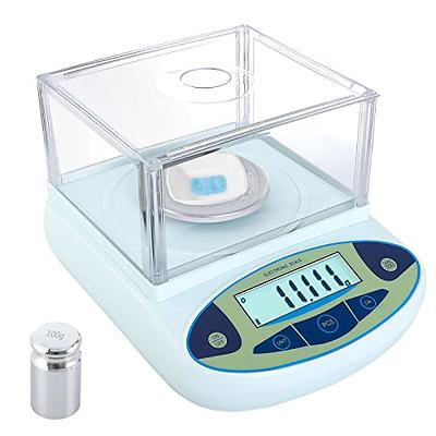 Uxcell Lab Scale 1000gx0.01g, High Precision Electronic Analytical Balance  Sensitive, Digital Precision Scale 