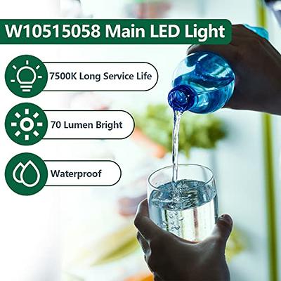 New W10515057 LED Light 3021141 Compatible for Whirlpool, Kenmore, Maytag, Kitc