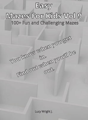 Hours of Fun Mazes for Kids 4-8 Vol-2 By Round Duck: More Than 100 Mazes  Activity Book with Simple to Easy to Medium Puzzles. : Duck, Round:  : Books