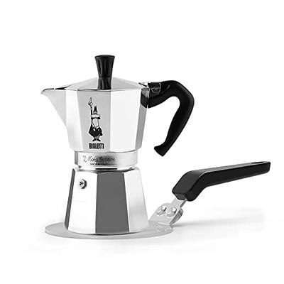 Bialetti - New Venus Induction, Stainless Steel Stovetop Espresso Coffee  Maker, 6 Cups (7.9 Oz), Copper & Stainless Steel Plate, Heat Diffuser  Cooking Induction Adapter, Steel - Yahoo Shopping