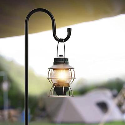 Shepherd Hook 5-Claw Metal Hook Garden Stake for Hanging Garden Hook Stake  Shepherd Birder Feeder Light Flower Pot Wedding Decor 