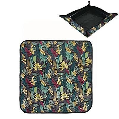 Repotting Mat for Plant Transplanting and Mess Control 29.5x 29.5 Oxford  Fabric Waterproof Potting Foldable Indoor Portable Gardening Tray Unique