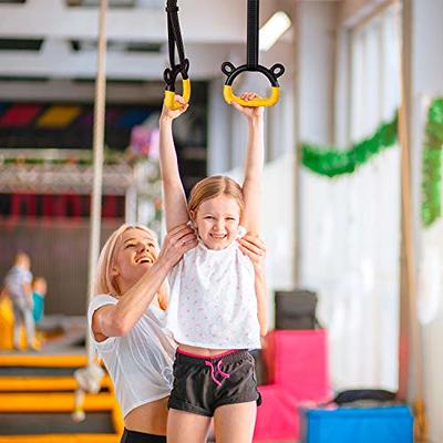 Pull up Gym Ring - Adjustable Strap Workout Gymnastic Ring For