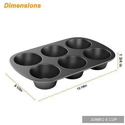 Chicago Metallic Professional 6-cup Muffin Top Pan