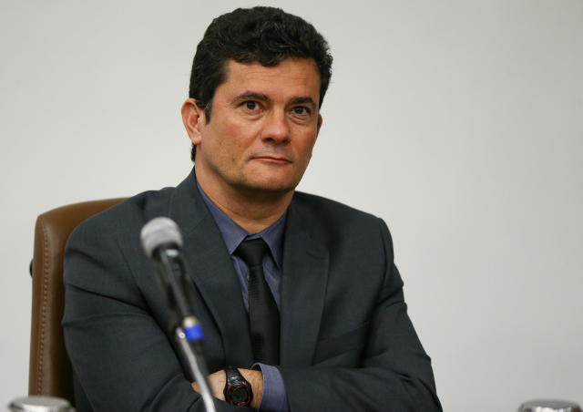 ***ARQUIVO***BRASILIA, DF, 27.08.2019: O ministro da Justiça e Segurança, Sergio Moro, durante CPI em Brasília. (Foto: Pedro Ladeira/Folhapress)