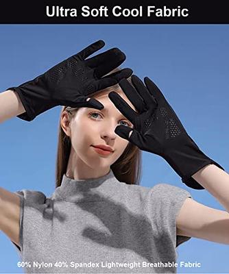 SUJAYU UV Protection Gloves Driving Gloves Women, Full Finger UV