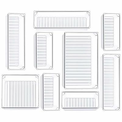 Kootek 9 Pcs Drawer Organizer 4-Size Bathroom Drawer Organizers