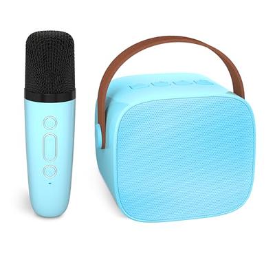 YLL Kids Karaoke Machine, Portable Bluetooth Speaker with Wireless  Microphone, Christmas Kids Toys Gifts for Girls 4, 5, 6, 7, 8, 9, 10 +Year  Old