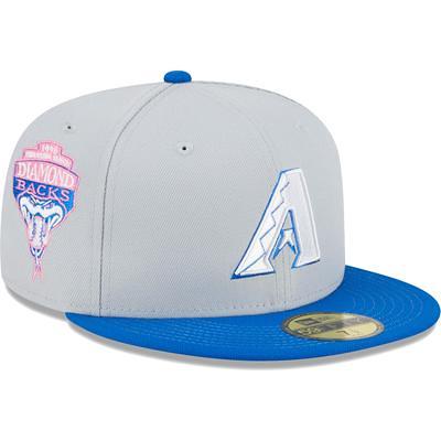 New Era Men New Era Arizona Diamondbacks 9FIFTY Snapback Hat Black,Pink 1 Size