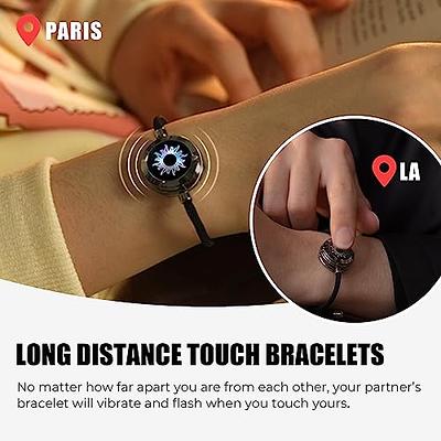 TOTWOO Long Distance Touch Bracelets Vibration & Camera Light Up For  Couples Perfect Gift For Long Distance Relationship From Luxury8ewelry,  $190.97 | DHgate.Com