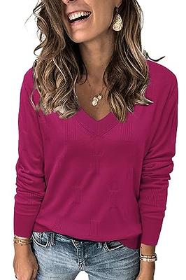 RITERA Women Plus Size Tshirt Long Sleeve Winter Tops Oversized