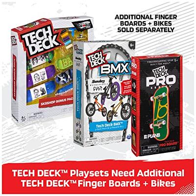 Tech Deck, Ultimate 20-Inch Half-Pipe Ramp Playset and Exclusive Primitive  Pro Fingerboard, Kids Toys for Boys and Girls Ages 6 and up