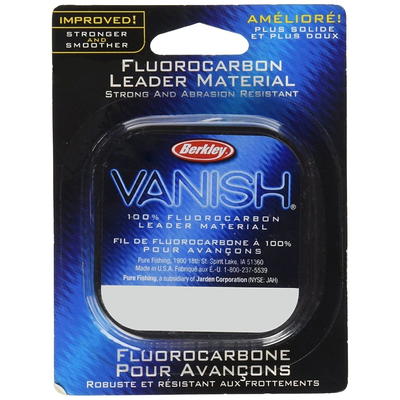 Berkley Vanish, 40lb | 18.1kg, 2000yd | 1828m Fluorocarbon - 40lb | 18.1kg  - 2000yd | 1828m