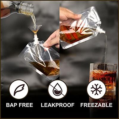 Leak Proof Liquor Pouches - Rum Runner Flask - Sneak Alcohol to Go